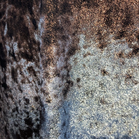 Show Me Your MuMu Velvet Cold Shoulder Dress Lg - Picture 8 of 12